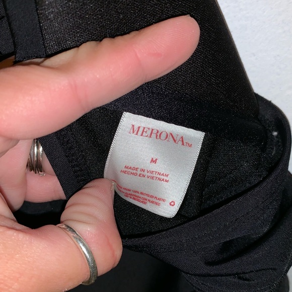 Ruffled Top Halter One-Piece Swimsuit - Picture 3 of 6